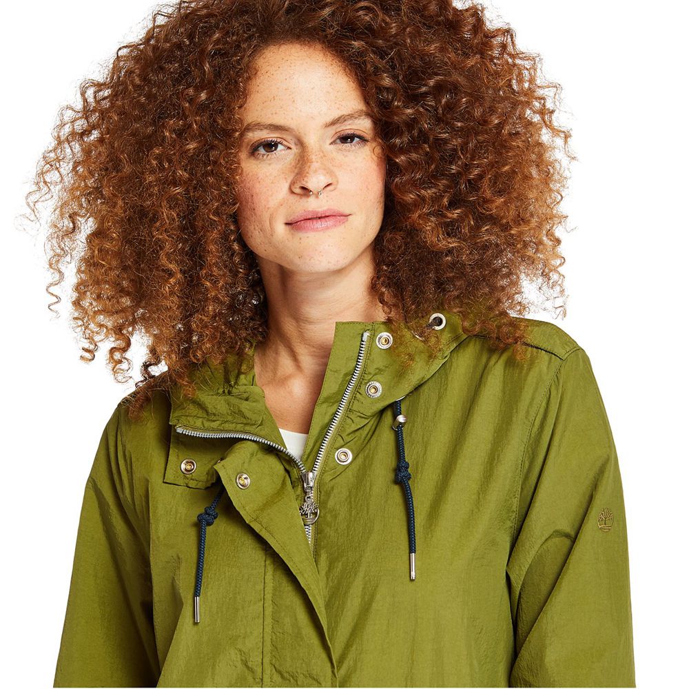 Parka Timberland Dama Masline Verzi - Lightweight Parka - Romania - FYNJMR765